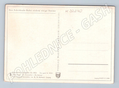 Pohlednice Německo Alegorická znamení Steinbock (Kozoroh) (M32040)