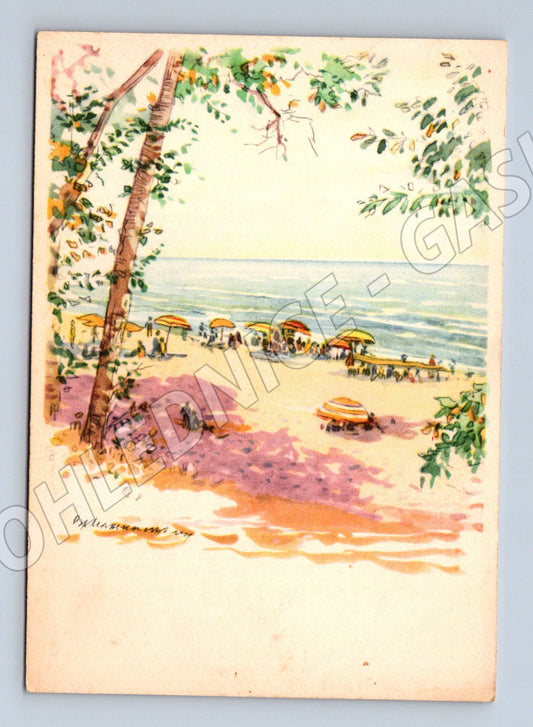 Pohlednice Bulharsko Varna pláž (M32046)