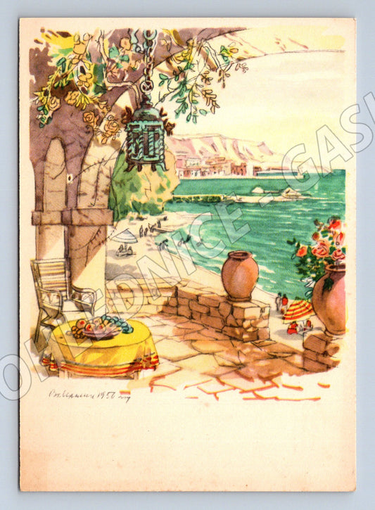 Pohlednice Bulharsko Balchik pláž (M32047)