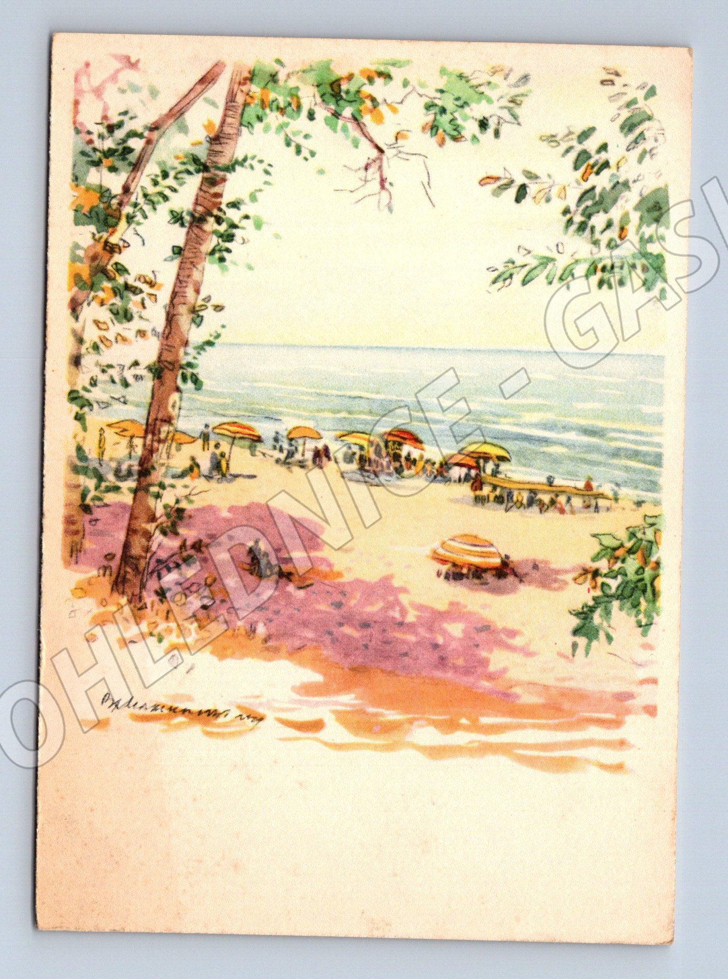 Pohlednice Bulharsko Varna pláž (M32048)
