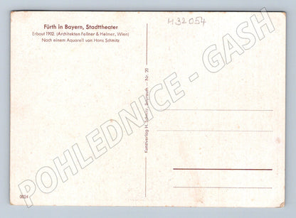 Pohlednice Německo Fürth Stadttheater 1902 (M32054)