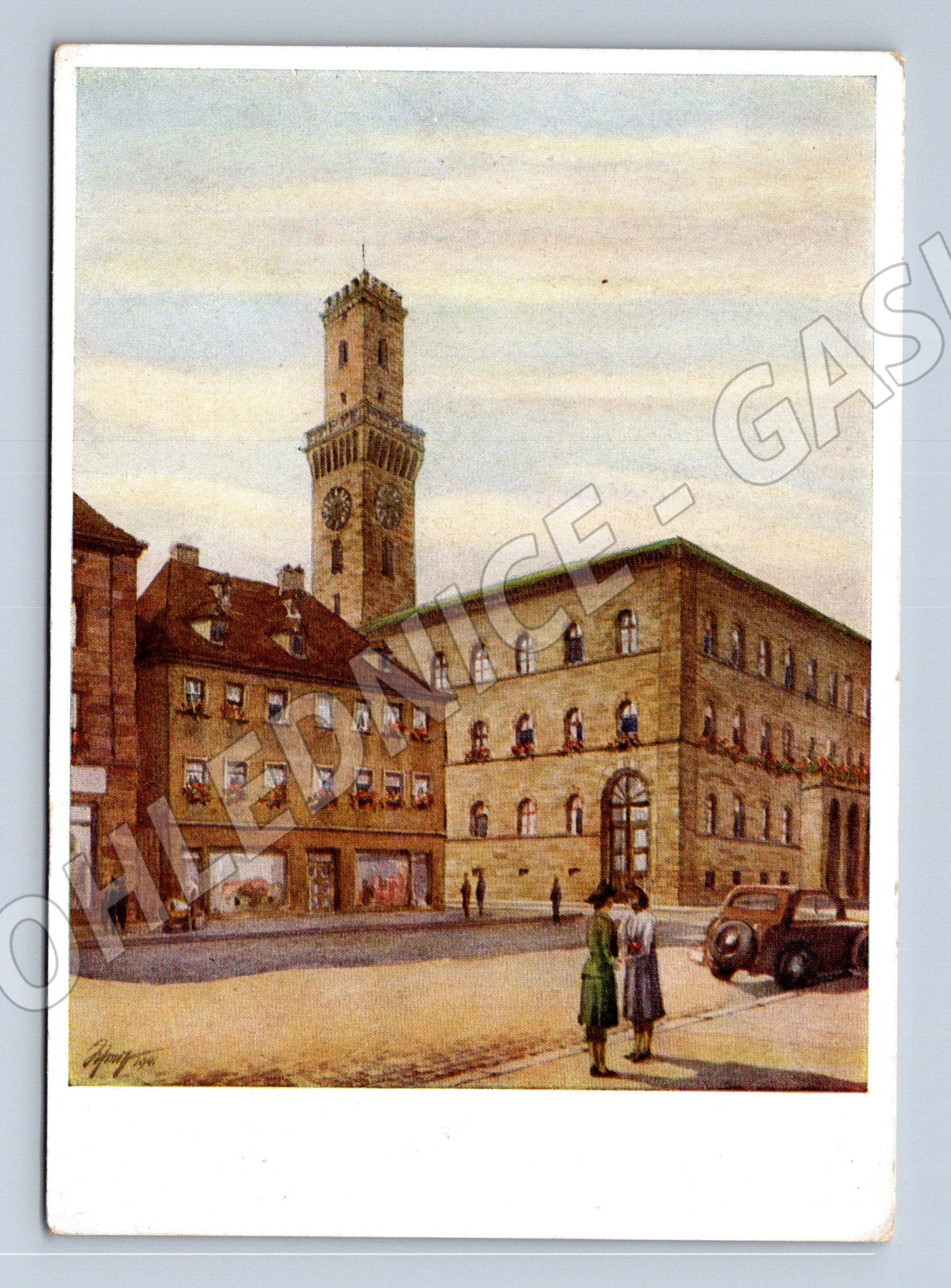 Pohlednice Německo Fürth Rathaus (M32055)