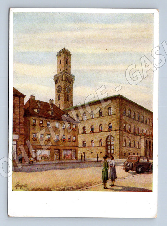 Pohlednice Německo Fürth Rathaus (M32055)