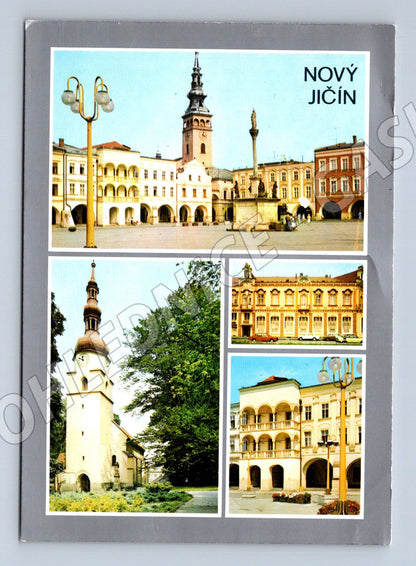 Pohlednice Nový Jičín koláž 1979 (M32062)