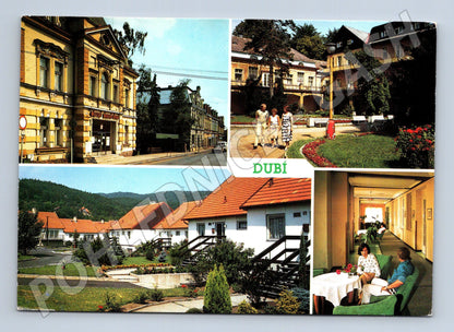 Pohlednice Dubí, Teplice lázně 1990 (M32067)