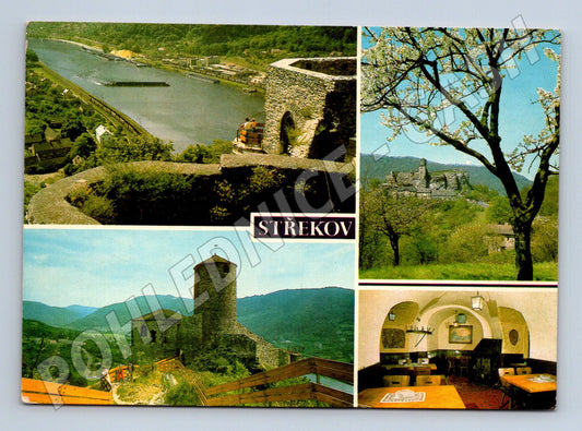 Pohlednice Ústí nad Labem Střekov hrad 1964 (M32071)