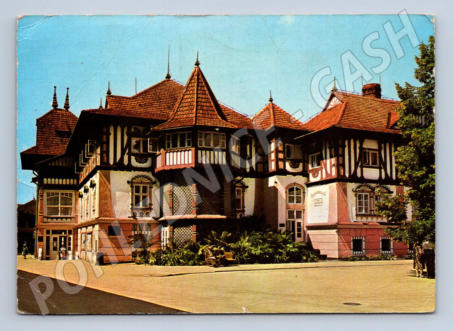 Pohlednice Luhačovice Jurkovičův dům 1968 (M32077)