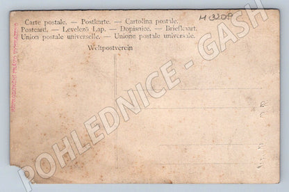 Pohlednice kočár s František Josef I.  (M3208)