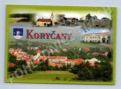 Pohlednice Koryčany koláž dominanty 2008 (M32080)