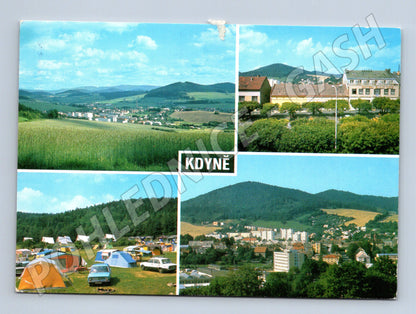 Pohlednice Kdyňě různé pohledy 1993 (M32089)