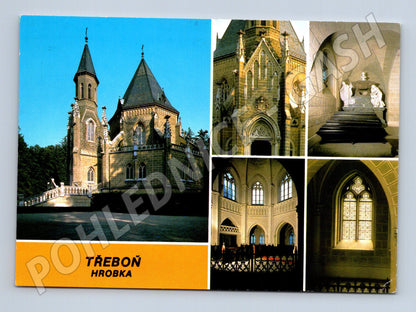 Pohlednice Třeboň Hrobka (M32091)