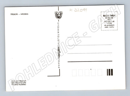 Pohlednice Třeboň Hrobka (M32091)