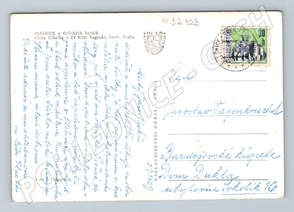Pohlednice Olešnice v Orlických horách Chata Cihalka 1969 (M32103)
