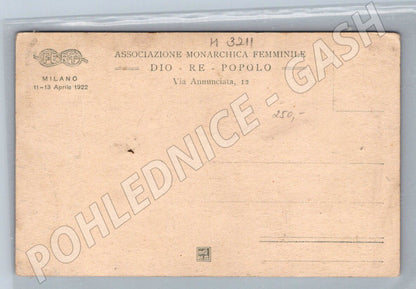 Pohlednice VITTORIO EMANUEL III (M3211)