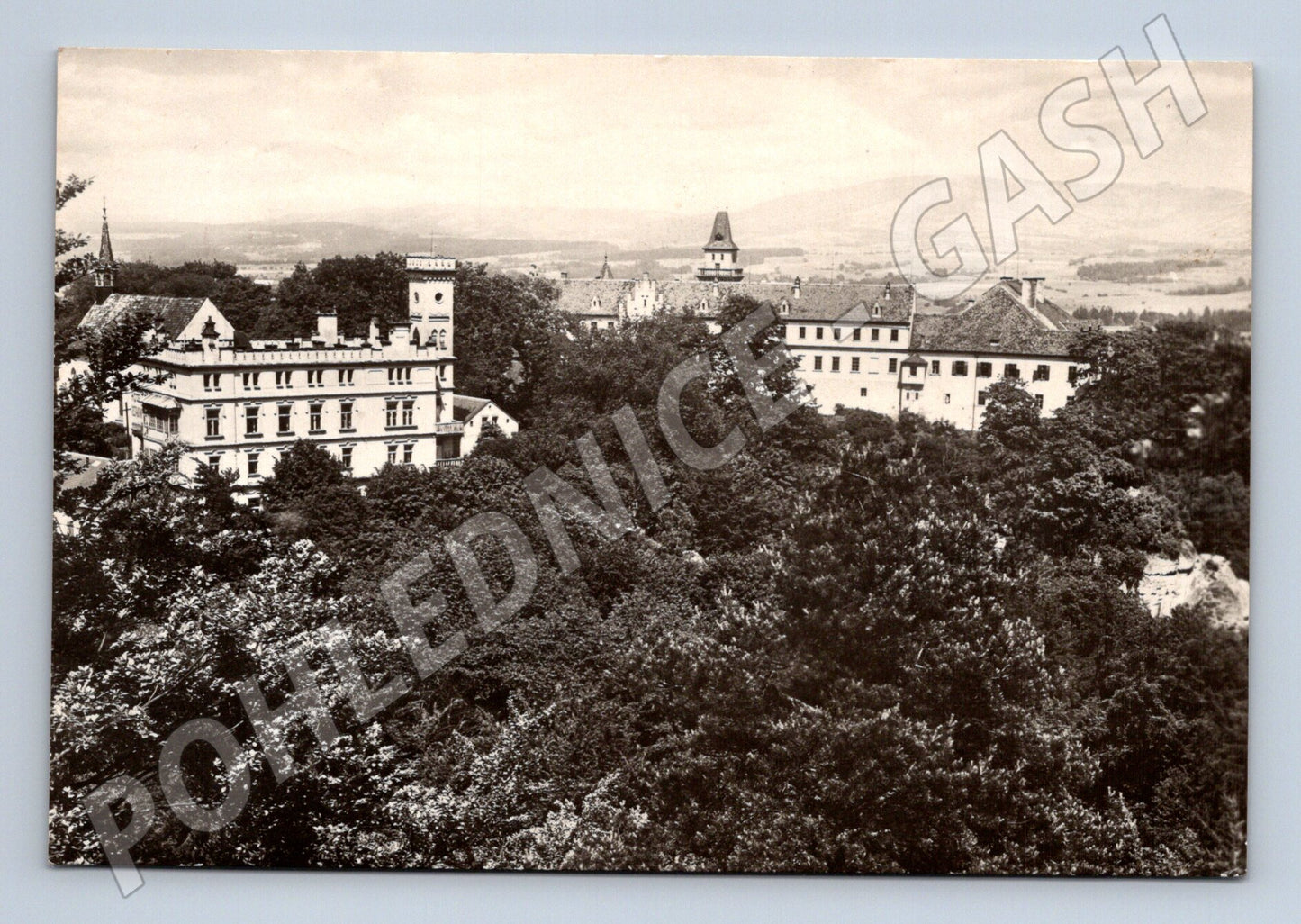 Pohlednice Český Ráj Hrubá Skála 1955 (M32113)