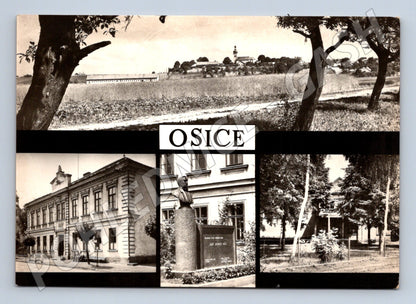 Pohlednice Osice více záběrů 1966 (M32120)