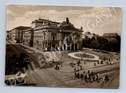 Pohlednice Brno Náměstí Malinovského Janáčkova opera 1958 (M32121)