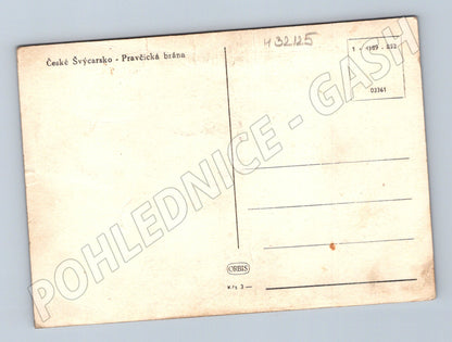 Pohlednice Pravčická brána České Švýcarsko (M32125)