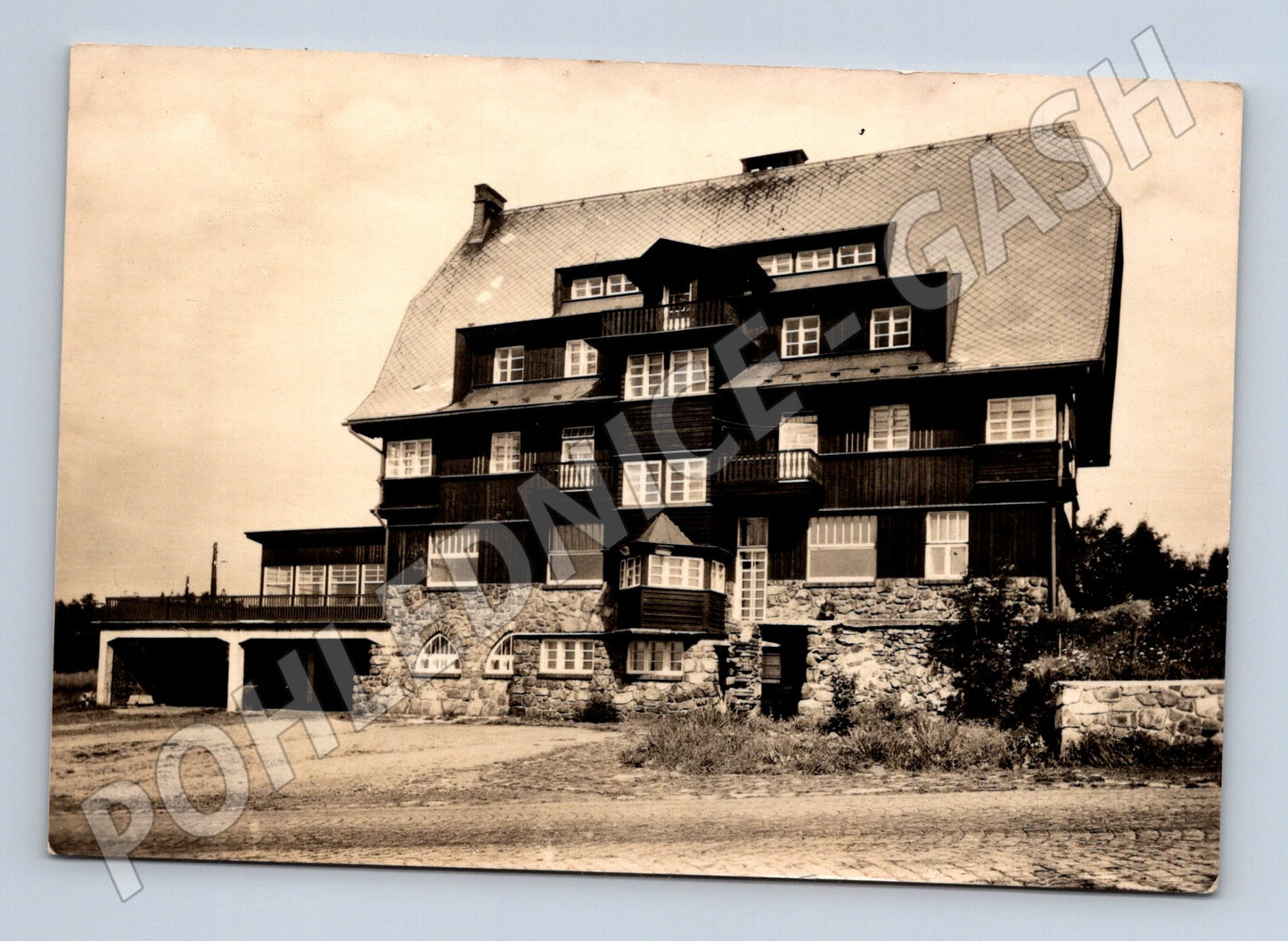Pohlednice Cínovec chata České pomezí (M32126)