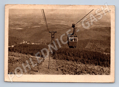 Pohlednice Krkonoše Janské Lázně lanovka na Černou horu (M32130)