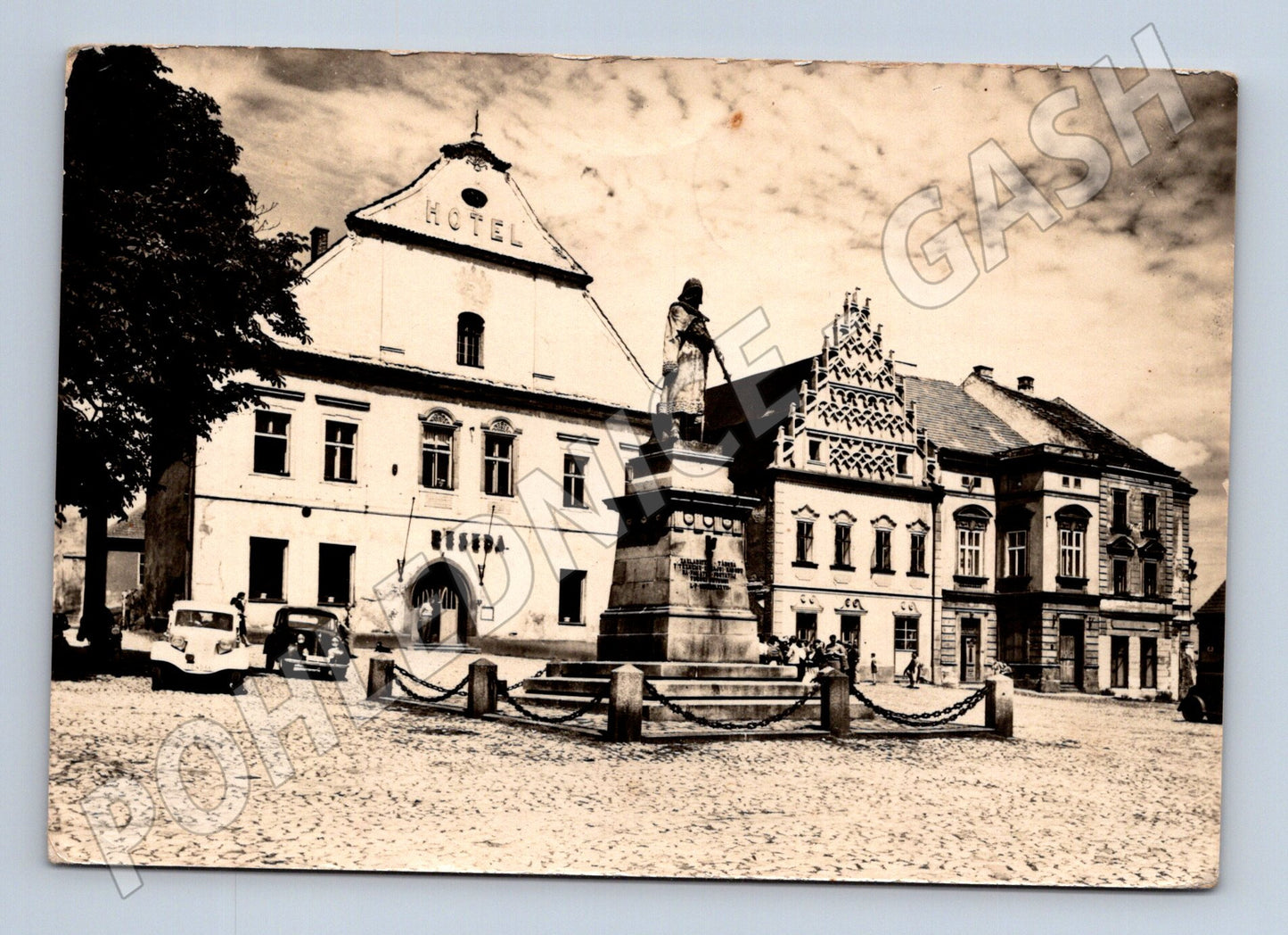 Pohlednice Tábor Žižkův pomník 194x (M32133)