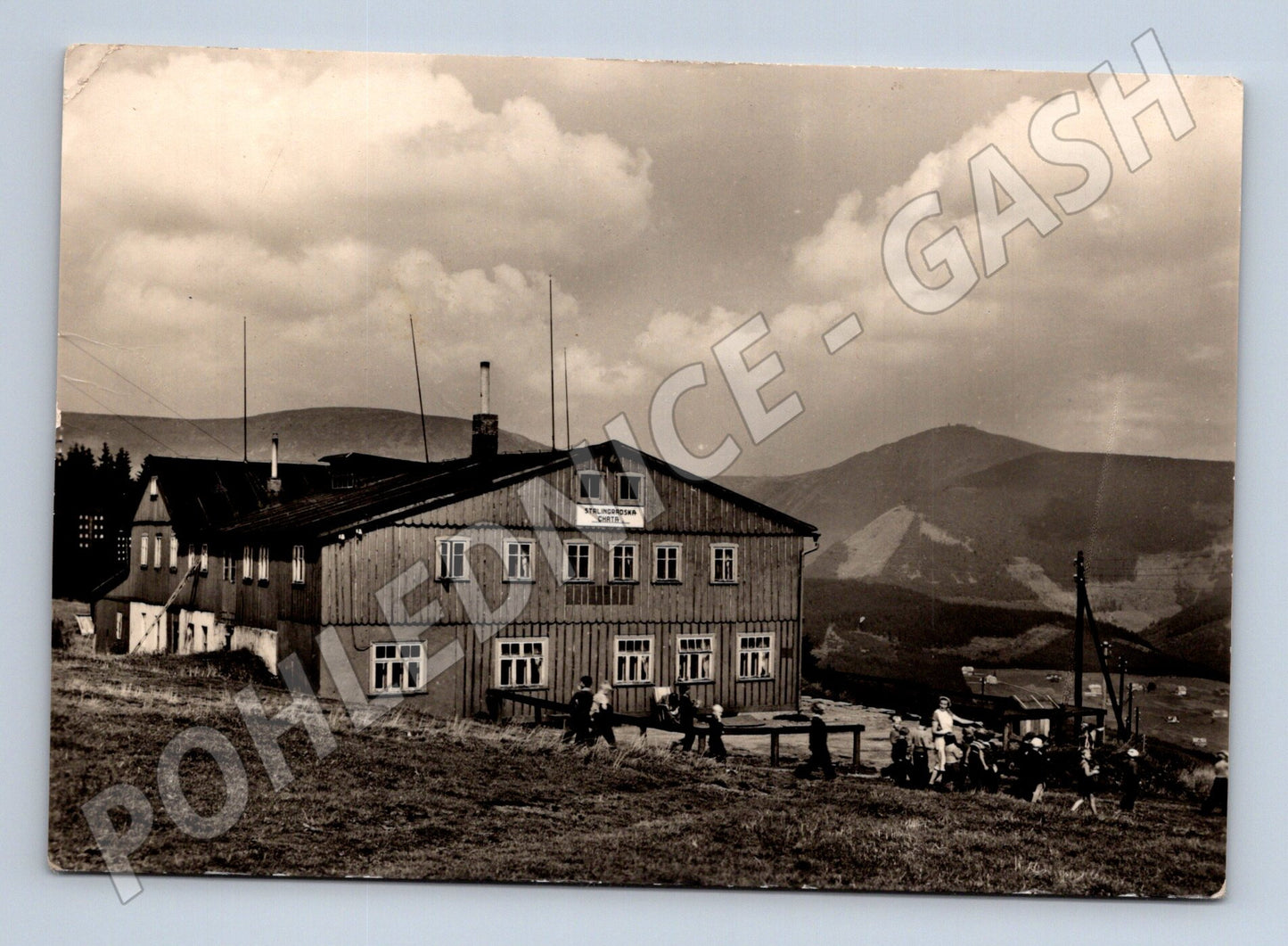 Pohlednice Krkonoše Stalingradská chata 1965 (M32140)