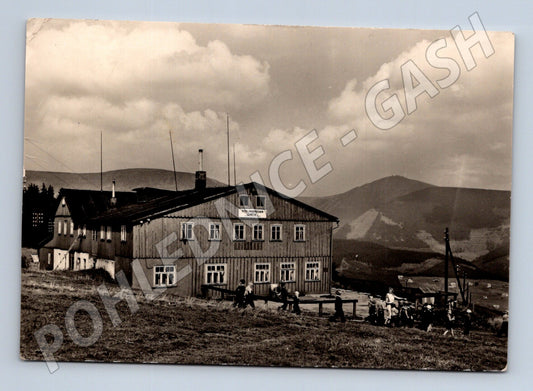 Pohlednice Krkonoše Stalingradská chata 1965 (M32140)