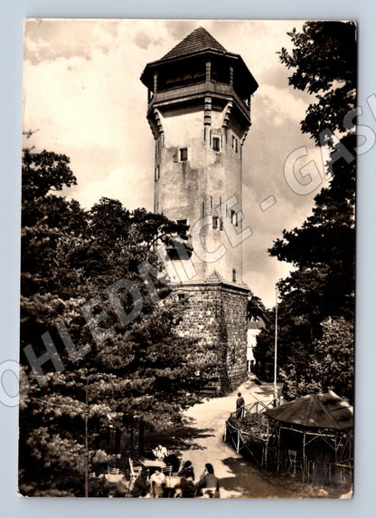 Pohlednice Karlovy Vary rozhledna Diana 1938 (M32146)