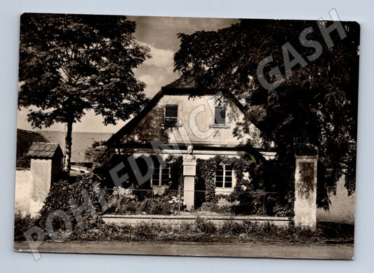 Pohlednice Obříství Smetanův dům před 1950 (M32154)