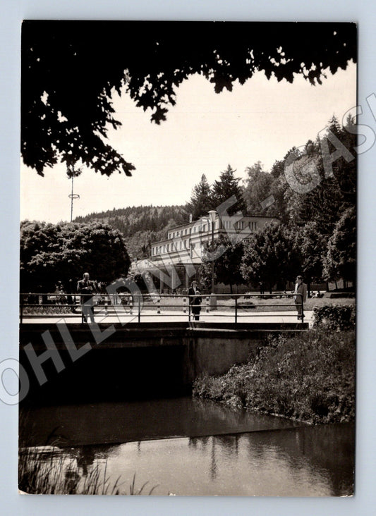 Pohlednice Luhačovice Společenský dům 1964 (M32157)