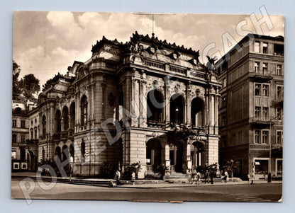 Pohlednice Karlovy Vary Divadlo 1963 (M32158)