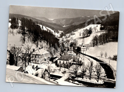 Pohlednice Krkonoše Dolní Dvůr zimní krajina (M32160)