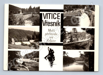 Pohlednice Vítice Vřesník Malá přehrada Želivka 1959 (M32161)