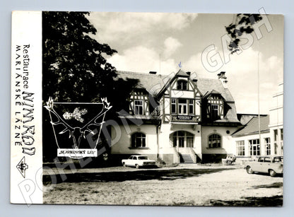 Pohlednice Mariánské Lázně Restaurace Nimrod 1969 (M32163)