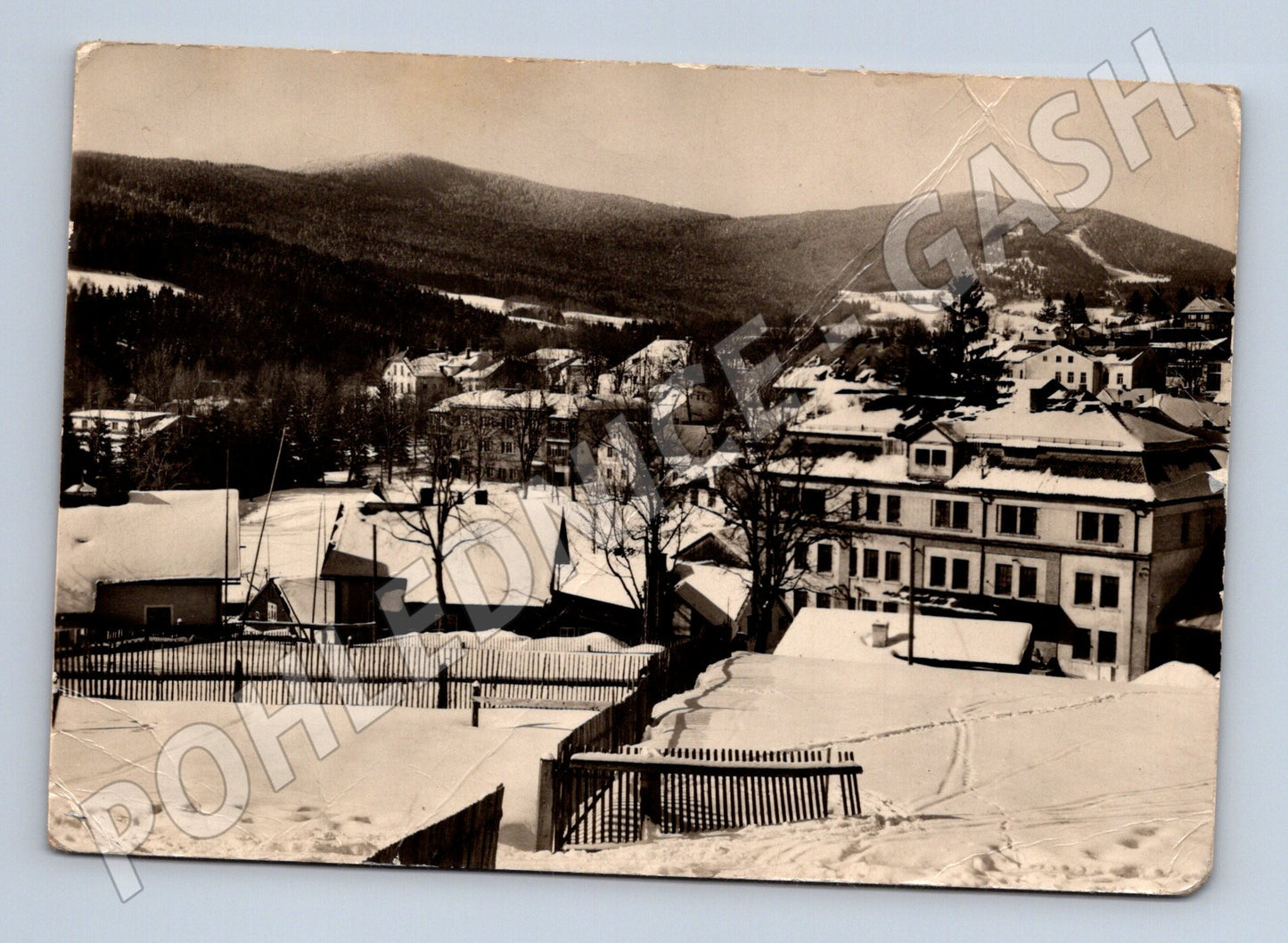 Pohlednice Železná Ruda zimní krajina (M32167)