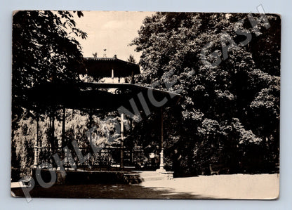 Pohlednice Česká Lípa Stalinovy sady altán (M32182)