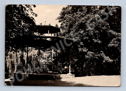 Pohlednice Česká Lípa Stalinovy sady altán (M32182)