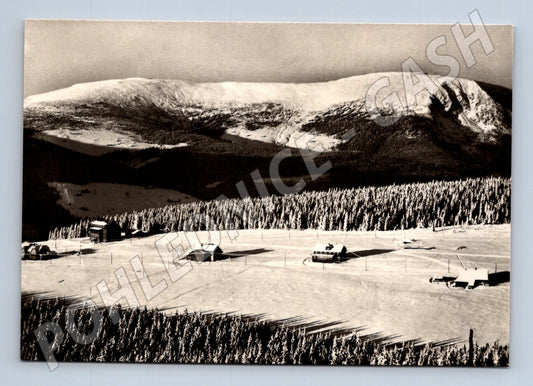 Pohlednice Krkonoše Pec p. Sněžkou Zotavovny Lučiny (M32192)