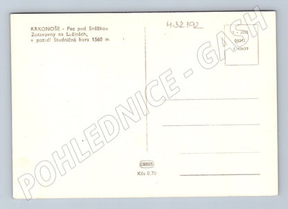 Pohlednice Krkonoše Pec p. Sněžkou Zotavovny Lučiny (M32192)