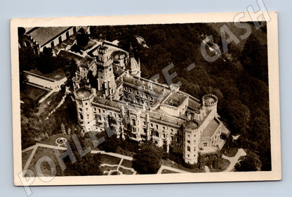 Pohlednice Hluboká nad Vltavou zámek letecký pohled (M3220)