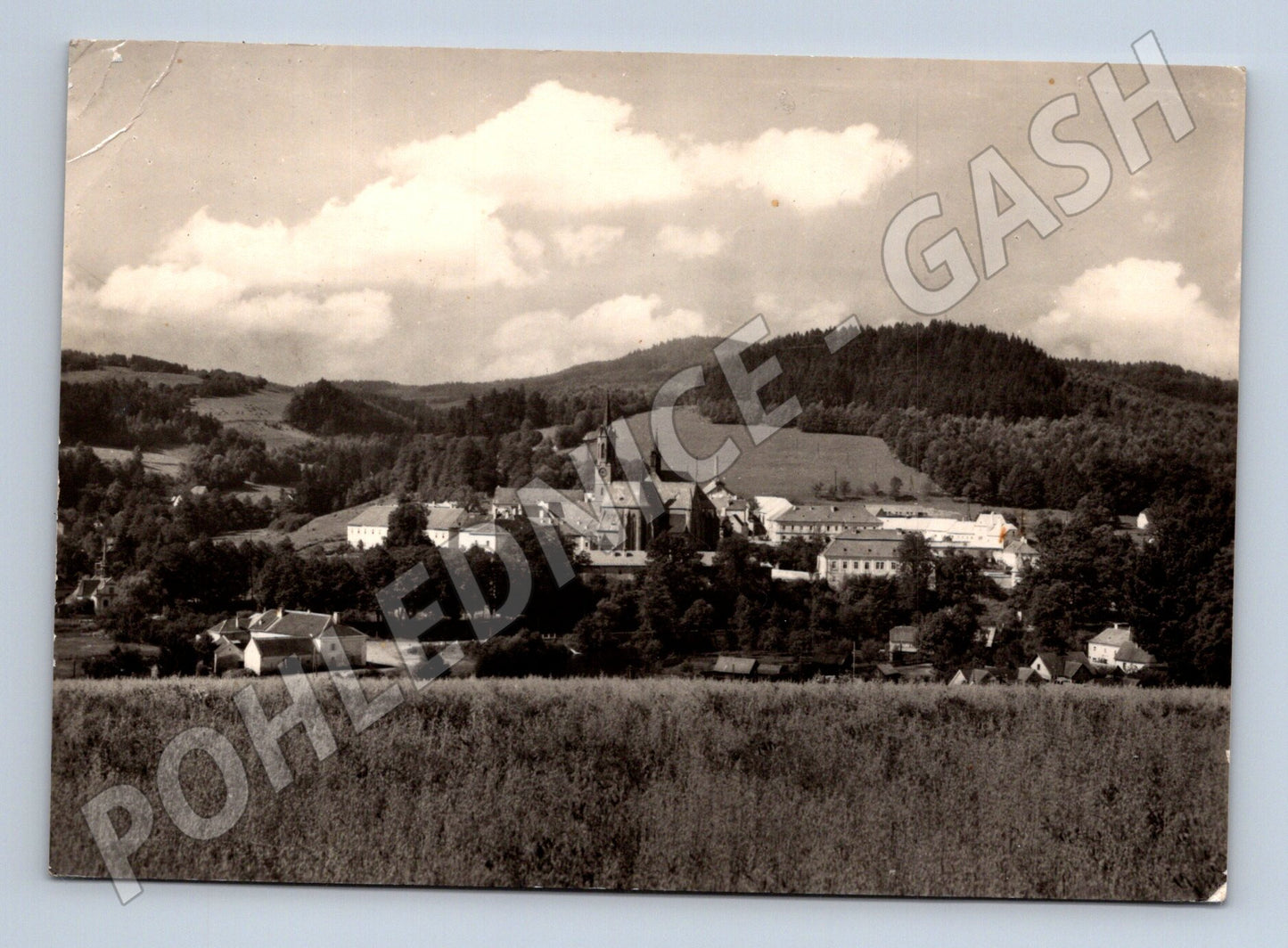 Pohlednice Vyšší Brod klášter 1940 (M32205)