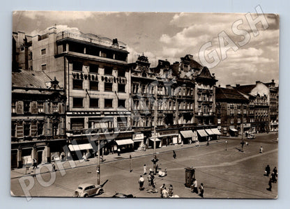Pohlednice Plzeň náměstí Republiky 1959 (M32213)