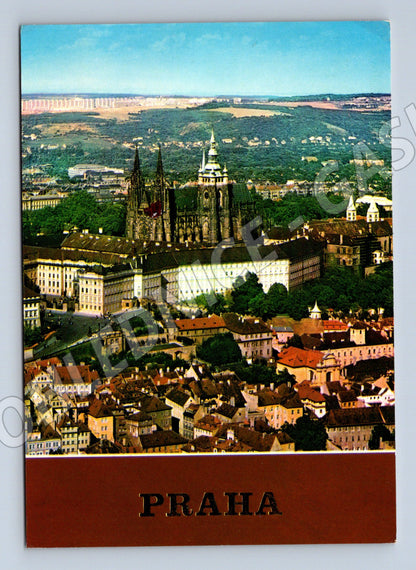 Pohlednice Praha panoramatický pohled z Petřína (M32220)