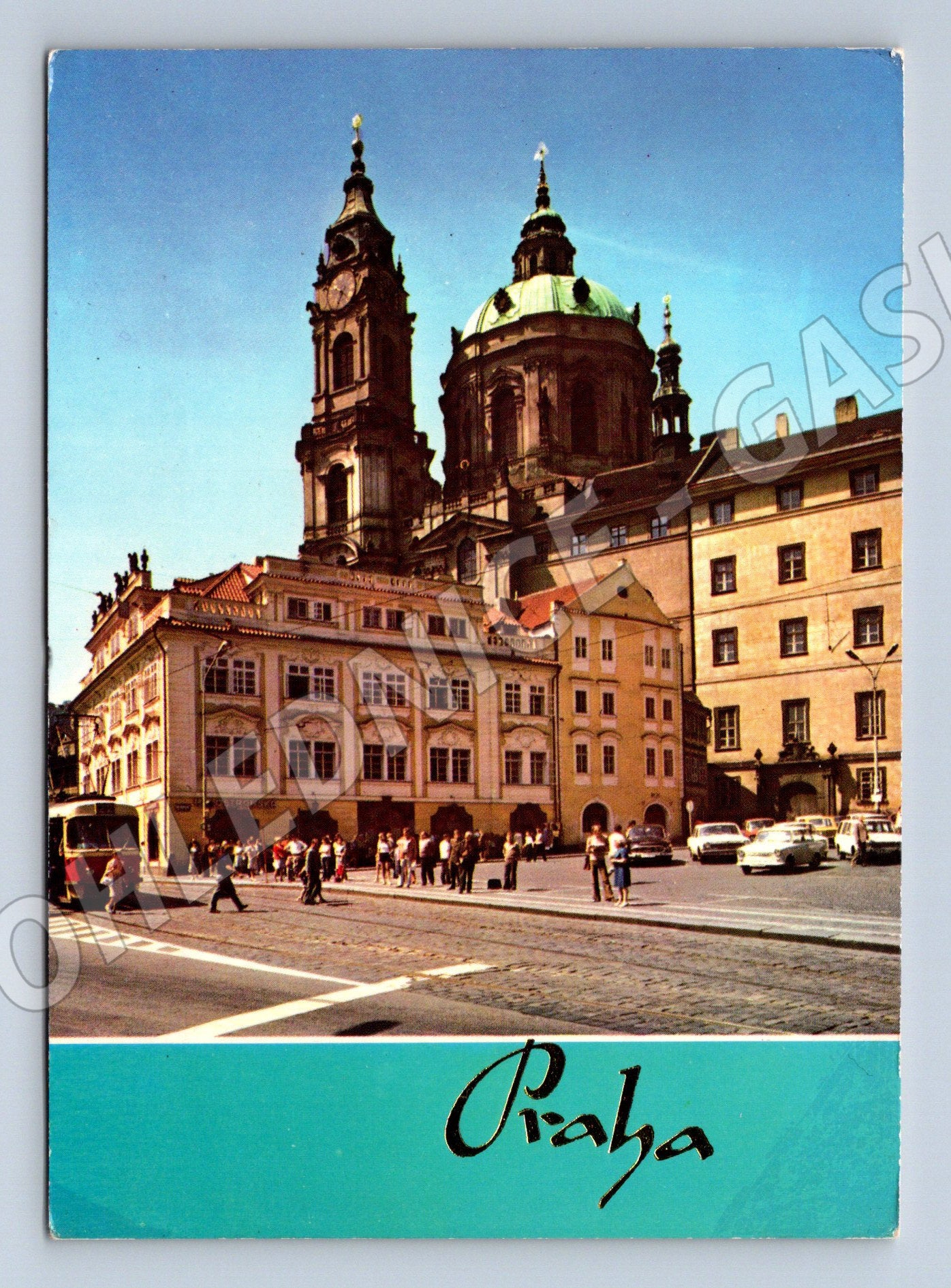 Pohlednice Praha Chrám sv. Mikuláše (M32221)