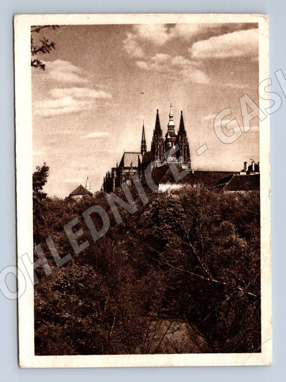 Pohlednice Praha Chrám sv. Víta 1947 (M32229)