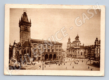 Pohlednice Praha Staroměstské náměstí 1945 (M32232)
