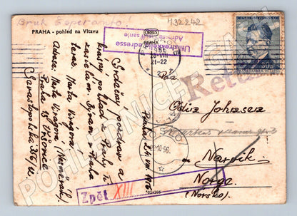 Pohlednice Praha Vltava mosty 1906 (M32242)