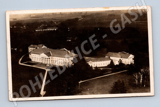 Pohlednice Kačina u Kutné Hory letecký pohled (M3225)