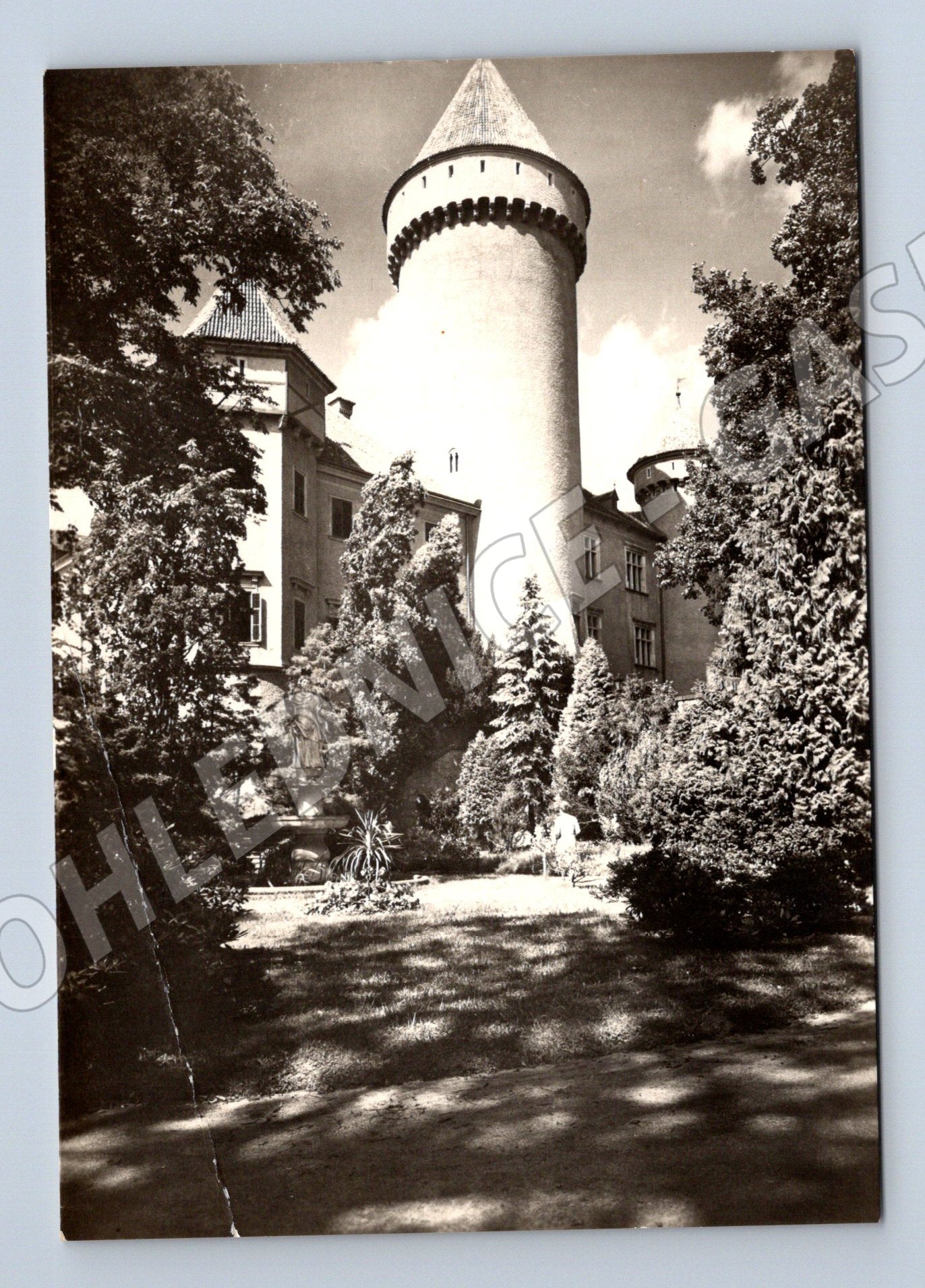 Pohlednice Konopiště státní zámek věž (M32274)