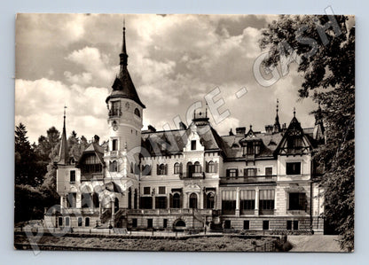 Pohlednice Lešná zámek u Gottwaldova (M32282)